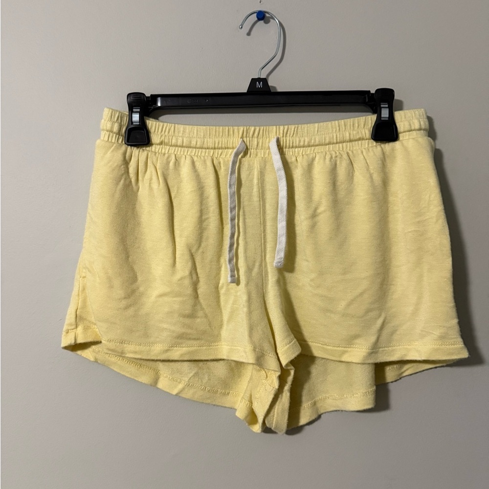 Colsie Yellow Comfy Lounge Shorts